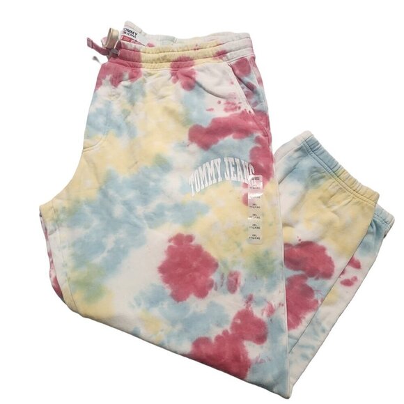 Tommy Hilfiger Men's Pants Jogger French Terry Tapered Cotton Loungewear XXL - Picture 16 of 16